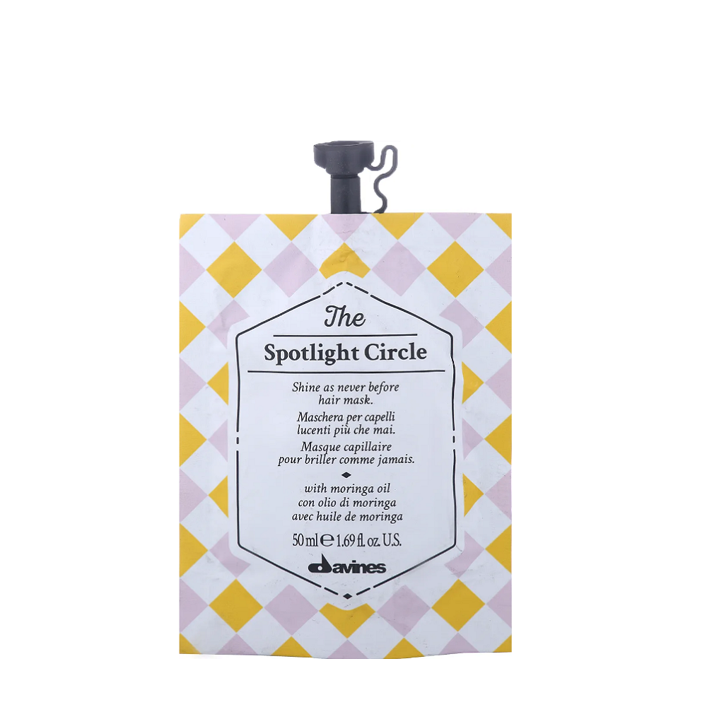 DAVINES SPA Маска суперблеск для волос / The Spotlight Circle 1 * 50 мл, фото 1