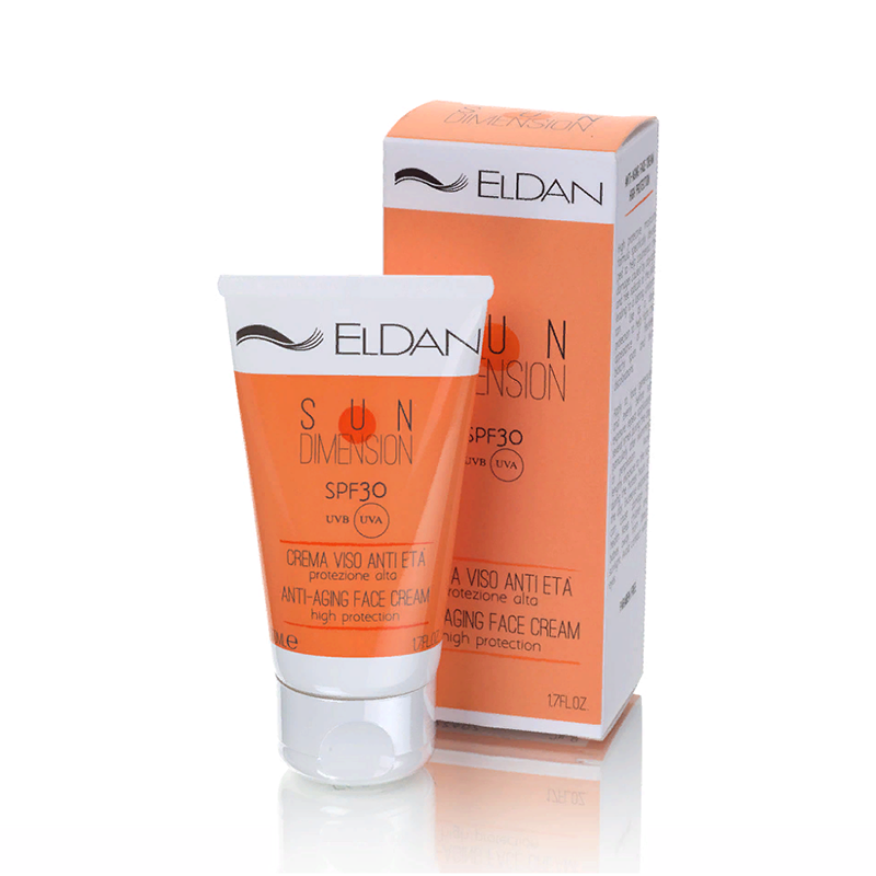 ELDAN cosmetics Крем дневной для защиты от солнца SPF 30 / Sun Dimension Anti-Aging Face Cream 50 мл, фото 4