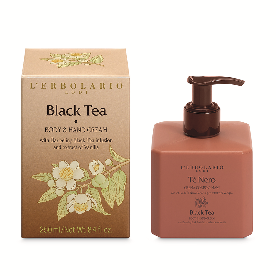LERBOLARIO Крем для тела и рук / Black Tea Body&Hand Cream 250 мл, фото 2