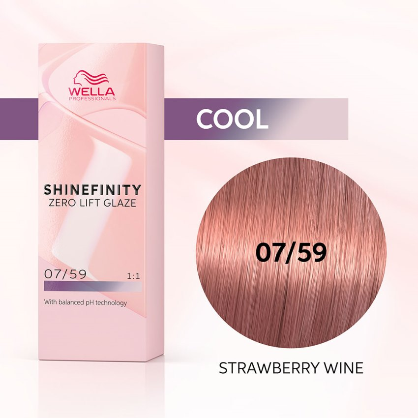 WELLA 07/59 гель-крем краска для волос / WE Shinefinity 60 мл, фото 3