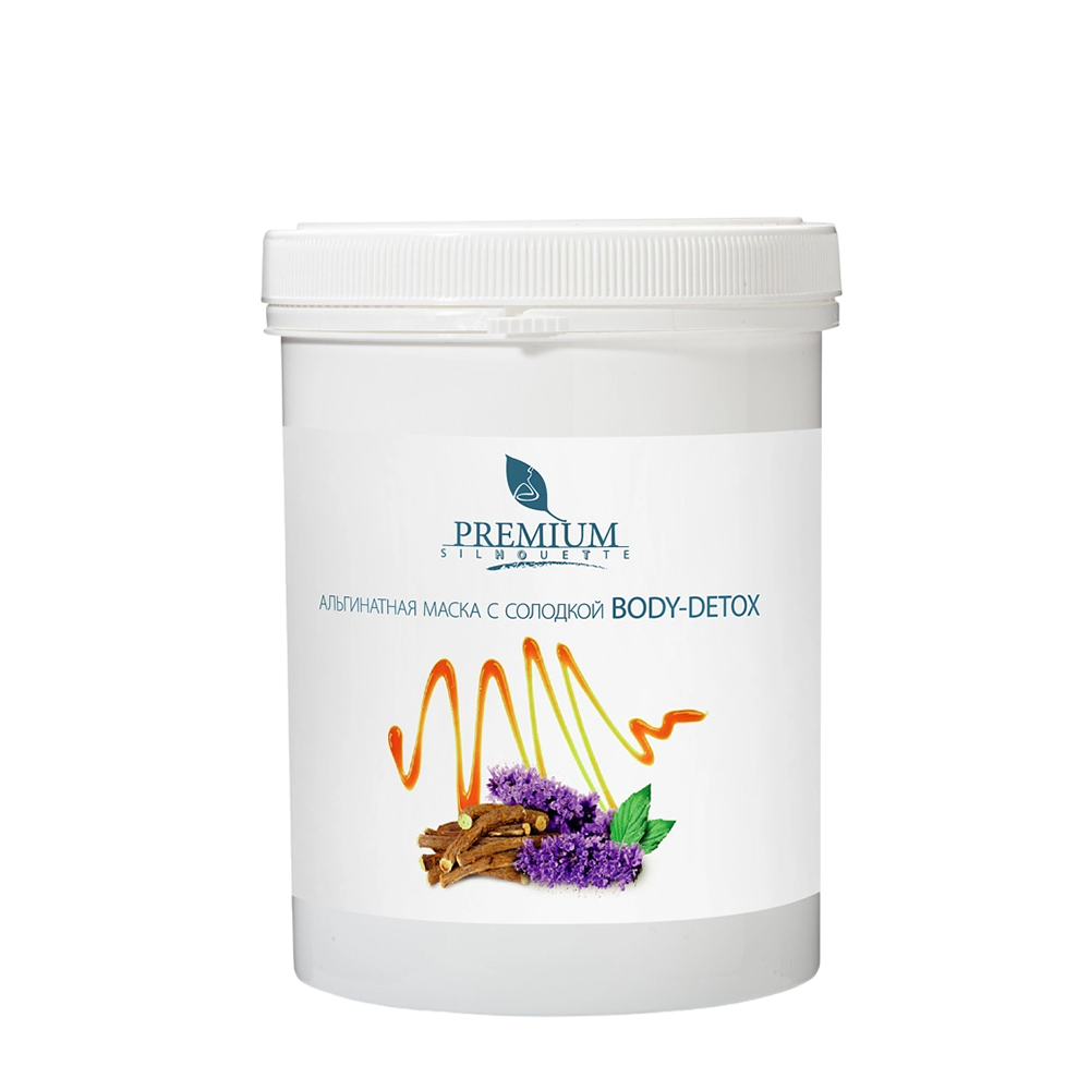 PREMIUM Маска альгинатная с солодкой / Body-Detox 800 гр, фото 1