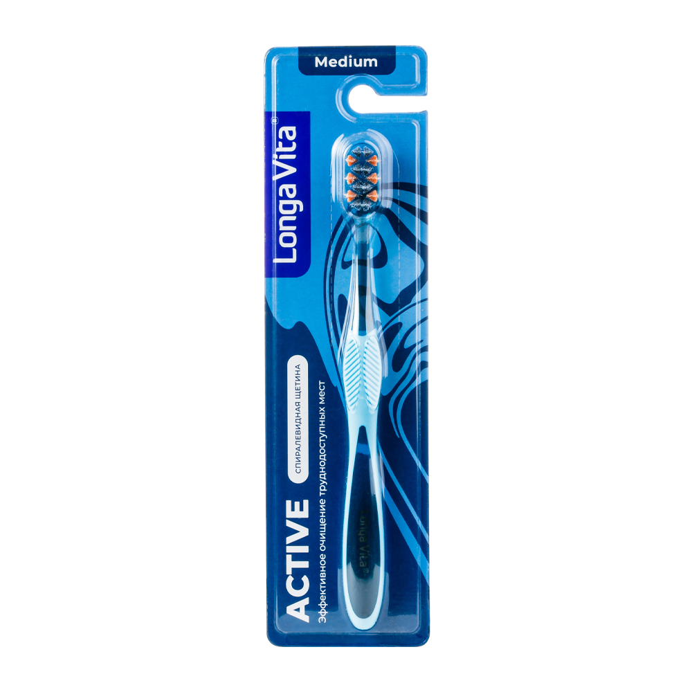 LONGA VITA Щетка зубная / Longa Vita Active, фото 1