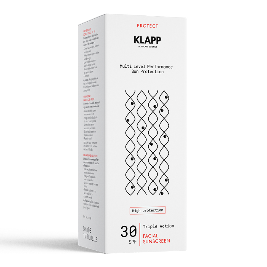 KLAPP Крем солнцезащитный SPF30 / SUN PROTECT Multi Level Performance 50 мл, фото 2