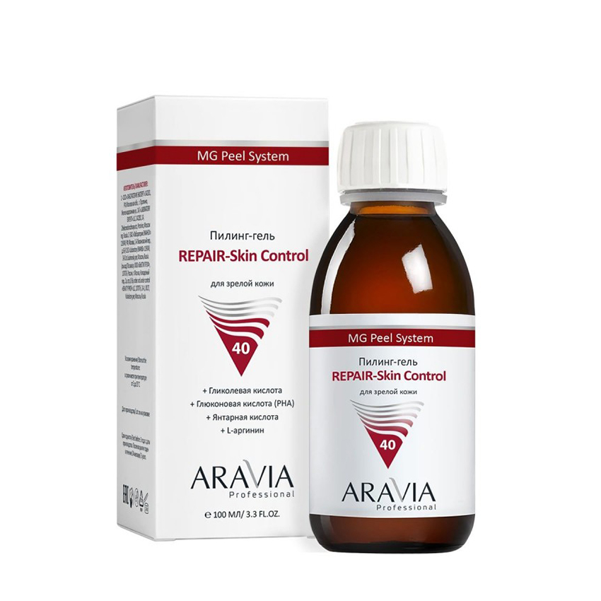 ARAVIA Professional Пилинг-гель для лица с АНА и РНА кислотами / REPARE-Skin Control 100 мл, фото 2
