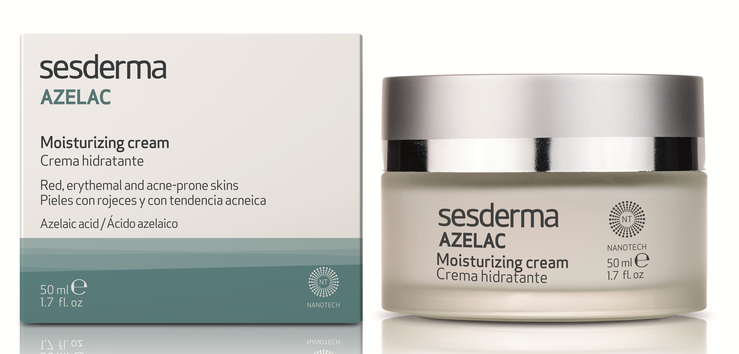 SESDERMA Крем увлажняющий для лица / AZELAC 50 мл, фото 2