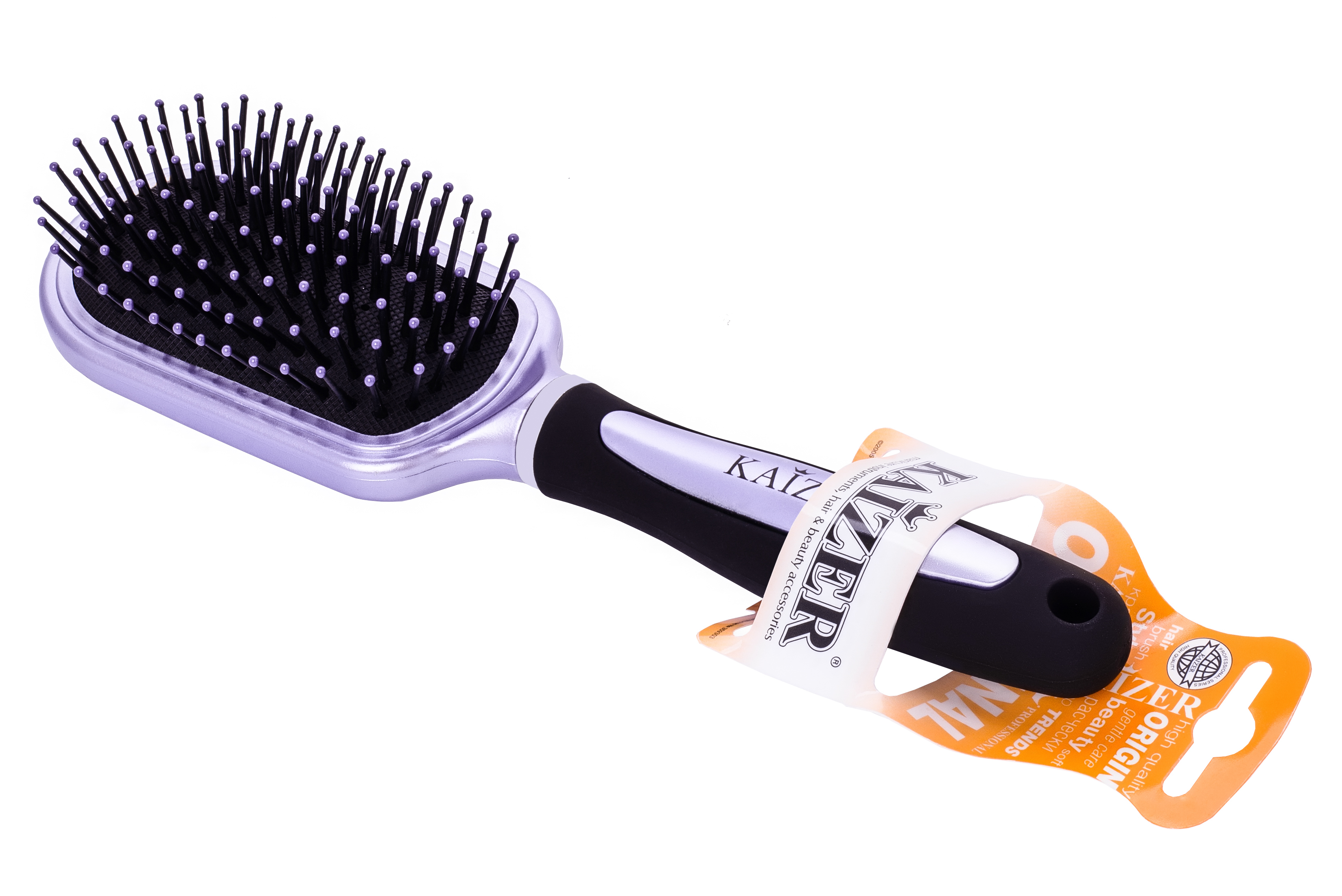 KAIZER Расческа массажная, пластиковые зубья, фото 2