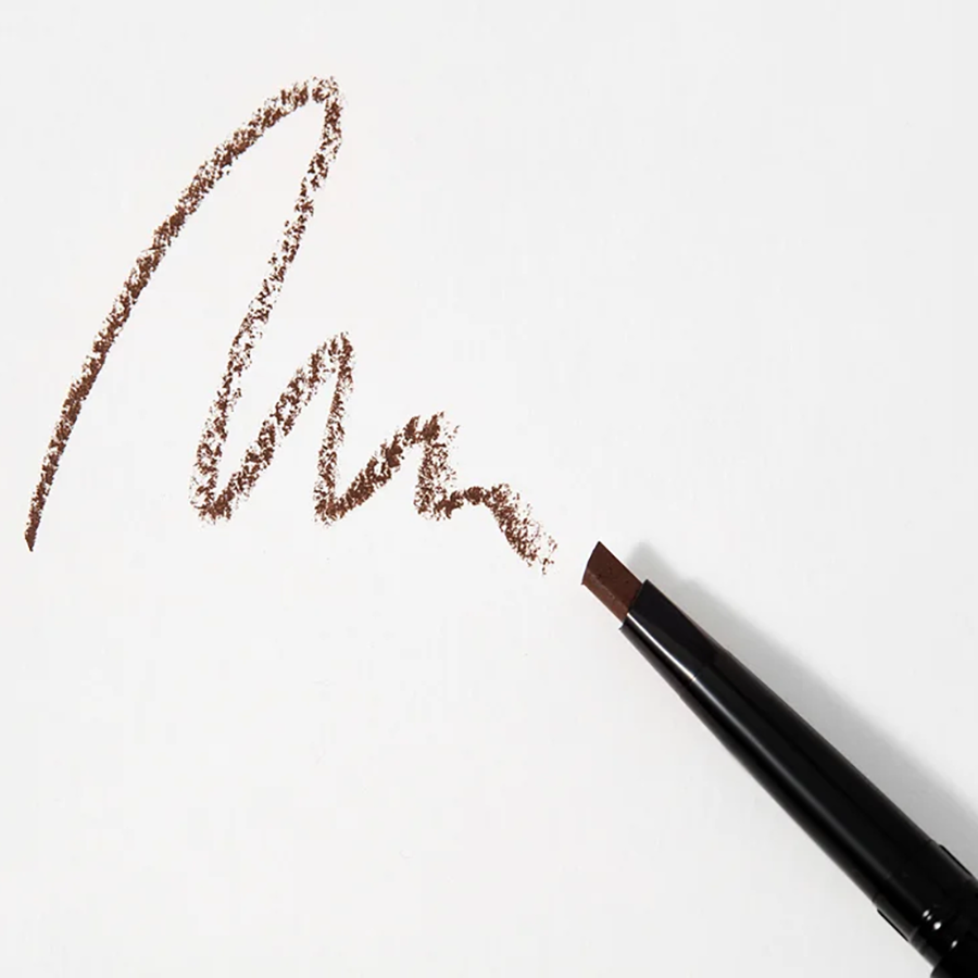 MAKE UP FACTORY Карандаш автоматический для бровей, 12 темная умбра / Triangle Brow Styler 0,25 г, фото 3
