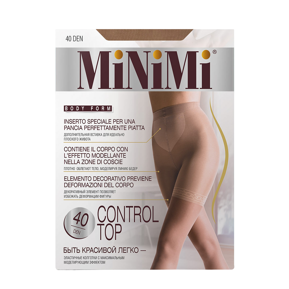 MINIMI Колготки Caramello 2, утяжка - шорты / Mini CONTROL TOP 40/140, фото 1