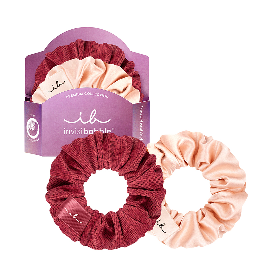 INVISIBOBBLE Резинка-браслет для волос / invisibobble SPRUNCHIE SLIM PREMIUM You make me blush, фото 2