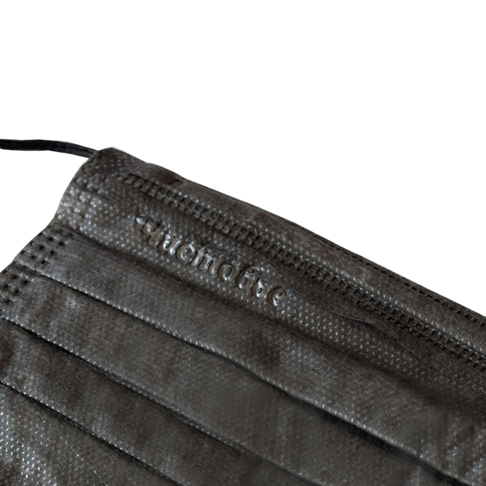 ЧИСТОВЬЕ Маска 3-х слойная на резинках, черная 100 шт, фото 3