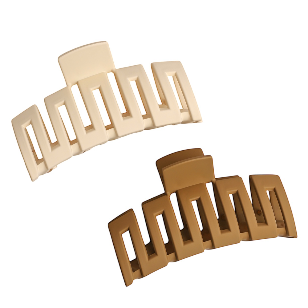 KOSMO SHTUCHKI Набор заколок-краб 2 шт, большие, цвет в ассортименте / KosmoShtuchki, фото 1