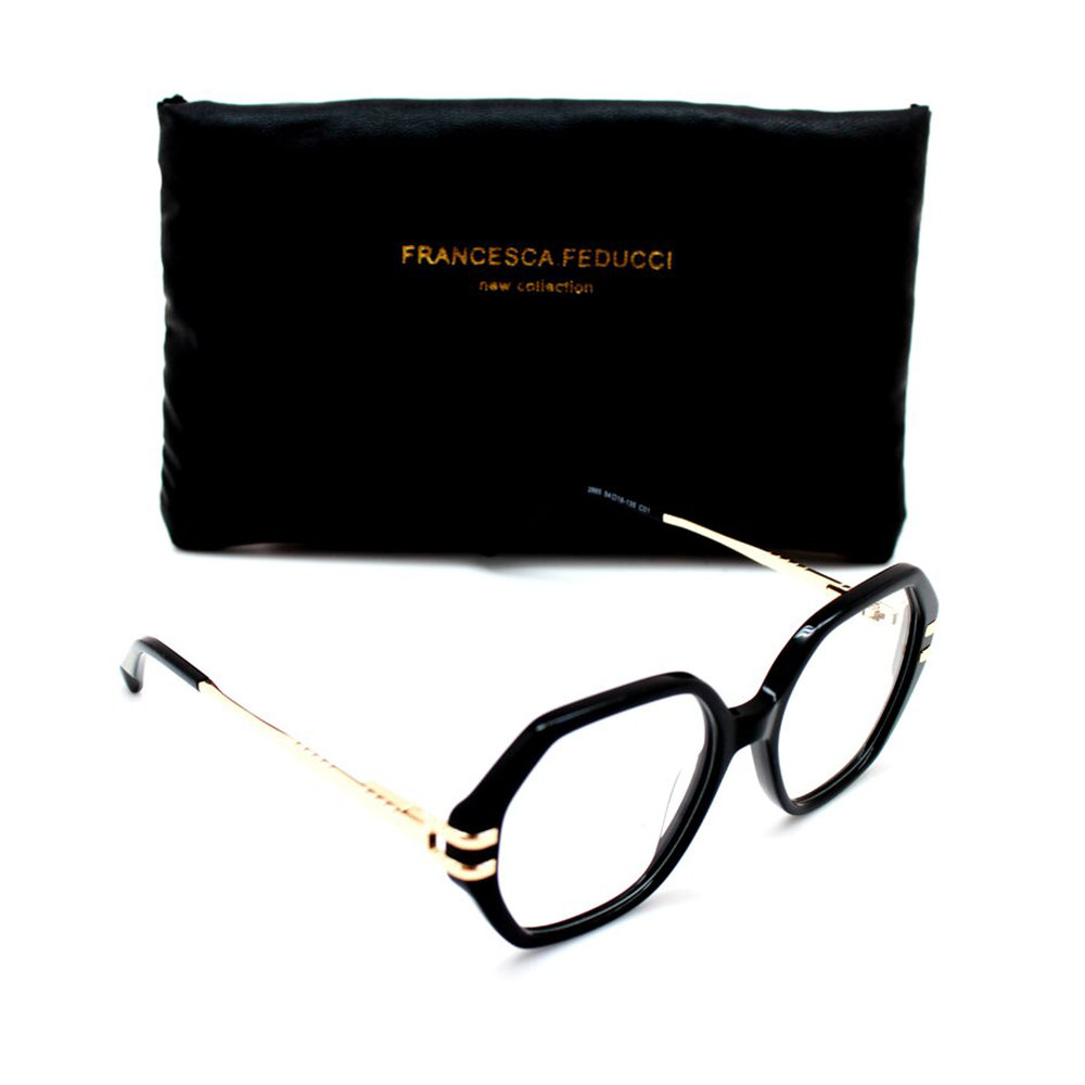 FRANCESCA FEDUCCI Оправа для очков, ацетат 2865 c01 / FRANCESCA FEDUCCI, фото 4