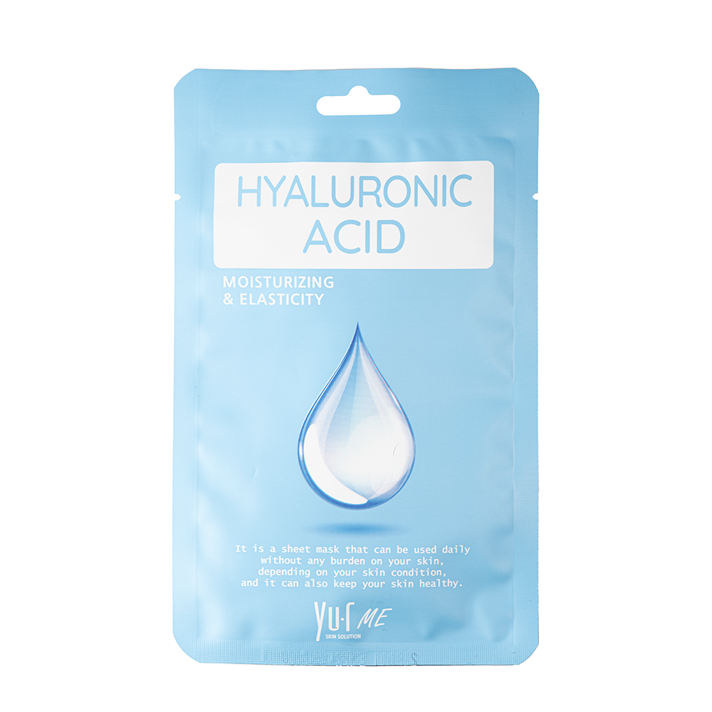 YU.R Маска для лица с гиалуроновой кислотой / Yu.r Me Hyaluronic Acid Sheet Mask, фото 1