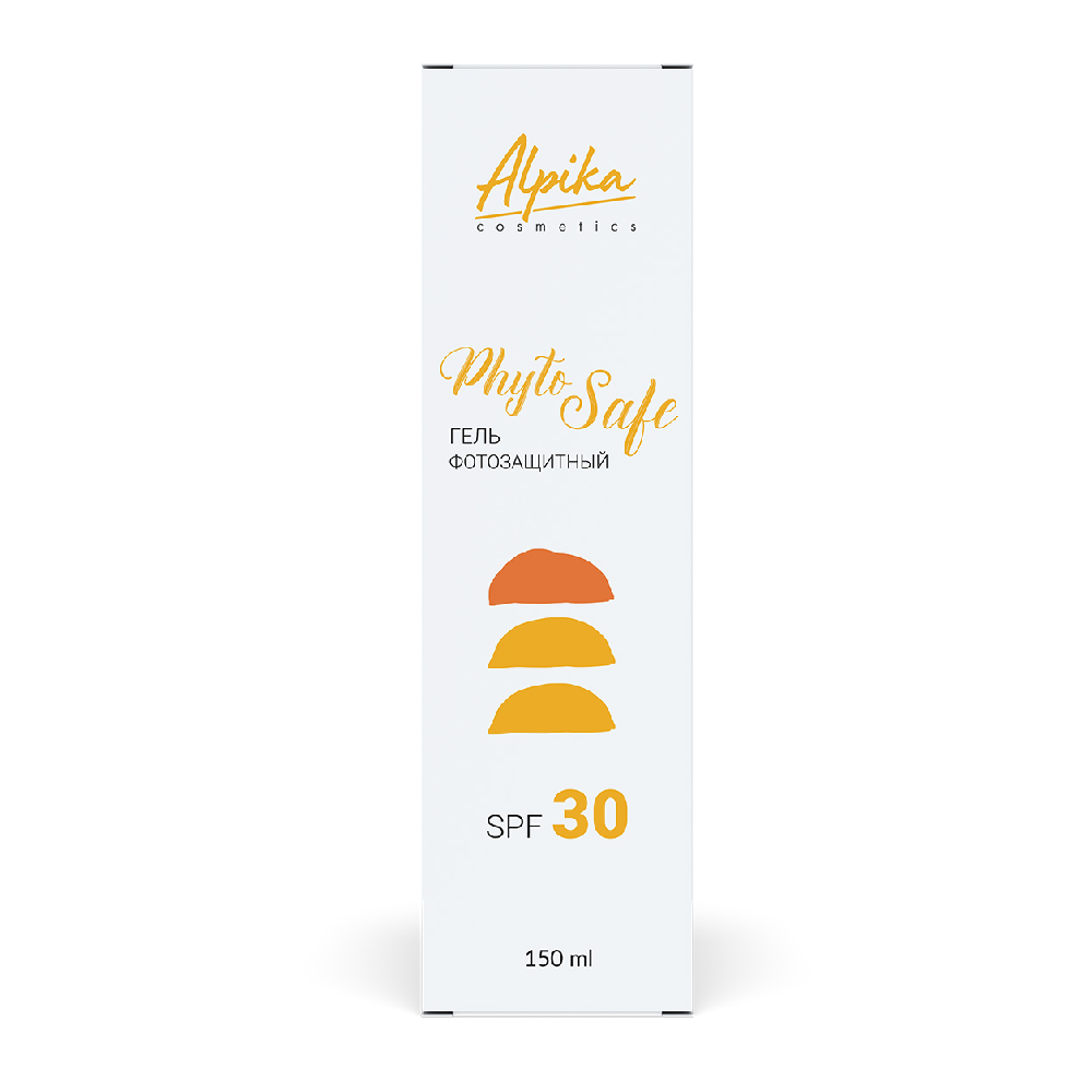 АЛЬПИКА Гель фотозащитный для лица SPF30 / PhytoSafe 150 мл, фото 2