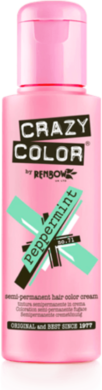 CRAZY COLOR Краска для волос, мятный / Crazy Color Peppermint 100 мл, фото 2