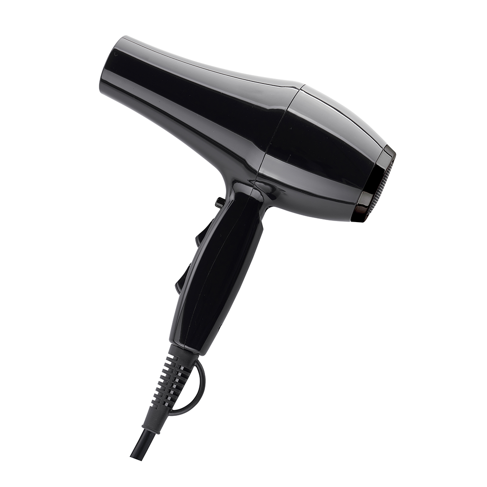 MELON PRO Фен профессиональный для волос VIXEN4, черный глянец, 2 насадки-концентратора + диффузор 2600W, фото 5