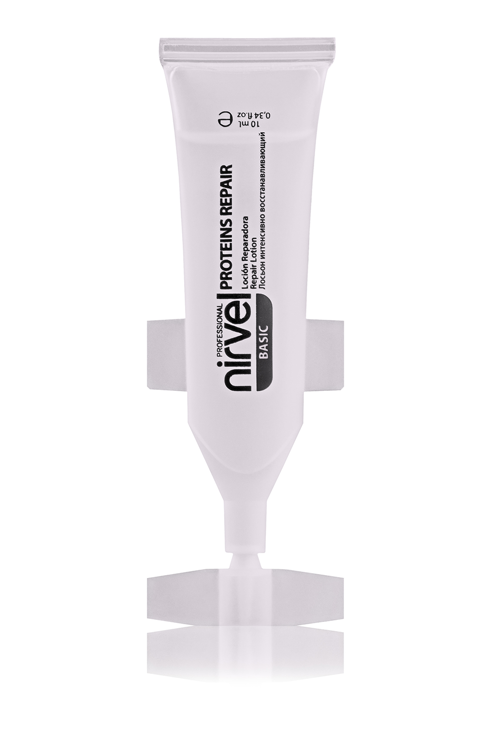 NIRVEL PROFESSIONAL Лосьон интенсивно восстанавливающий, питательный с протеинами пшеницы для сухих и поврежденных волос / PROTEINS REPAIR LOTION 10*10 мл, фото 2