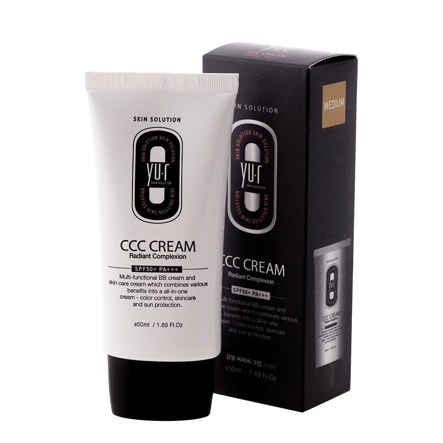 YU.R Крем корректирующий для лица, средний / CCC Cream medium 50 мл, фото 2