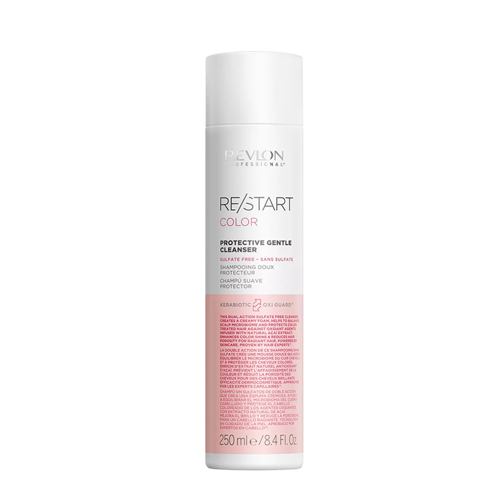 REVLON PROFESSIONAL Шампунь для нежного очищения окрашенных волос / Color Protective Gentle Cleanser Restart 250 мл, фото 1