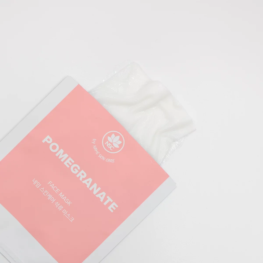 NAME SKIN CARE Маска тканевая для лица, гранат / NAME SKIN CARE 22 гр, фото 3