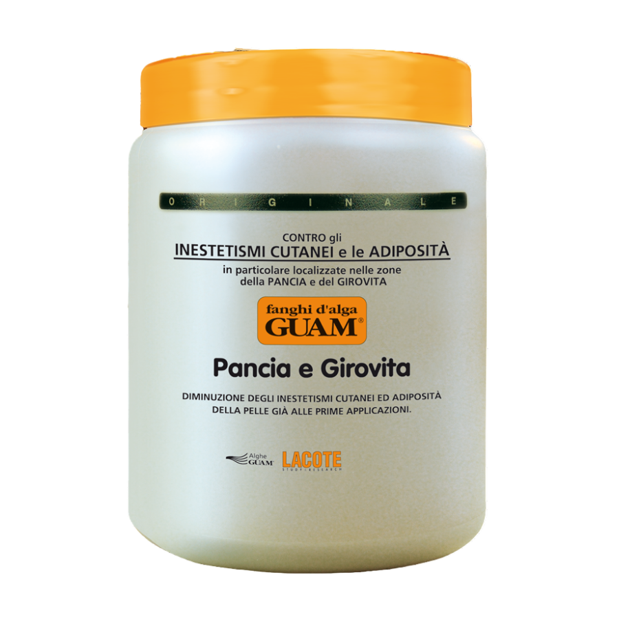 GUAM Маска антицеллюлитная для живота и талии / FANGHI D`ALGA 1000 г, фото 1