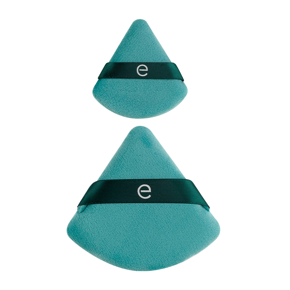 ECOTOOLS Набор пуховок для пудры, 2 шт / Powder Puff Duo, фото 1
