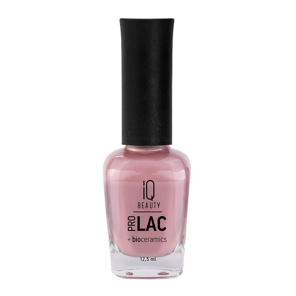 IQ BEAUTY 017 лак для ногтей укрепляющий с биокерамикой / Nail polish PROLAC + bioceramics 12.5 мл, фото 1
