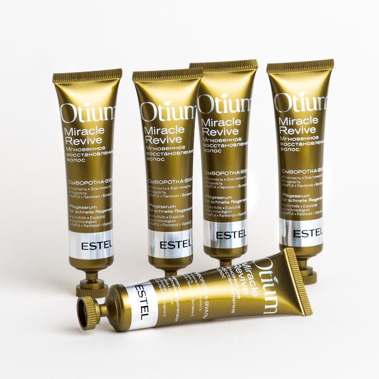 ESTEL PROFESSIONAL Сыворотка-вуаль для волос Мгновенное восстановление / OTIUM Miracle 5*23 мл, фото 4