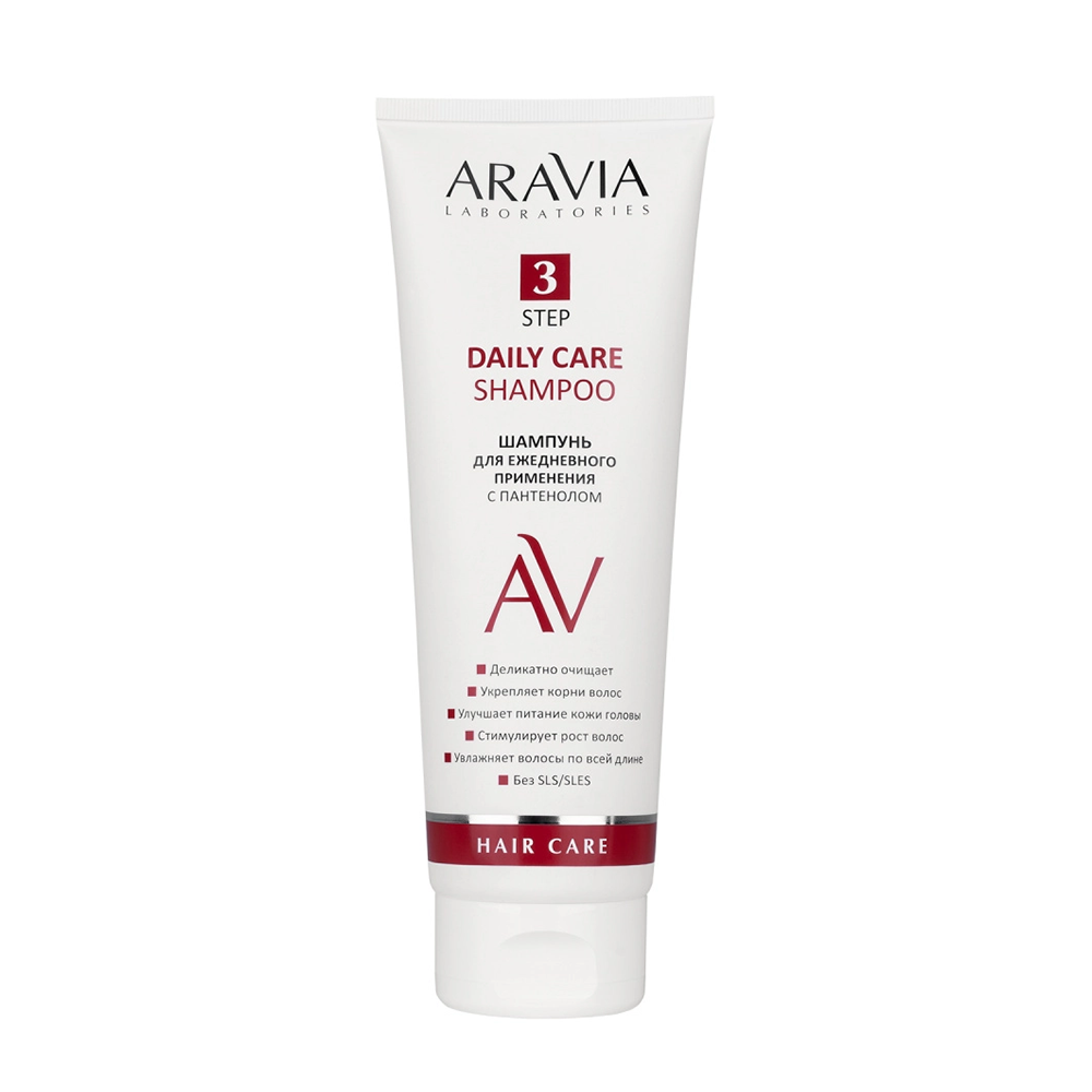 ARAVIA Professional Шампунь для ежедневного применения с пантенолом / Daily Care Shampoo 250 мл, фото 1