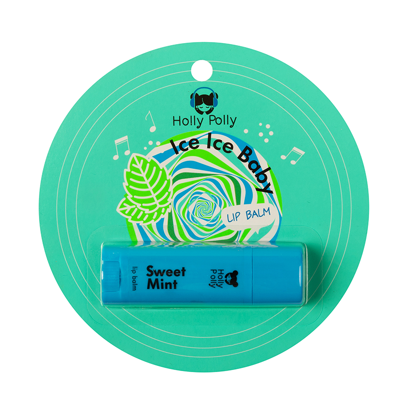 HOLLY POLLY Бальзам для губ, сладкая мята / Ice Ice Baby 4,8 гр, фото 3