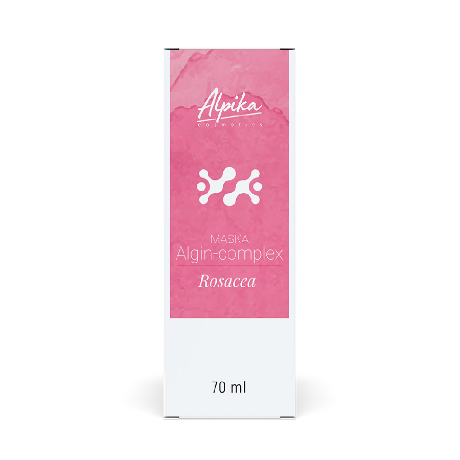 АЛЬПИКА Маска альгинатная для чувствительной кожи лица / Maska Algin-complex Rosacea 70 г, фото 2