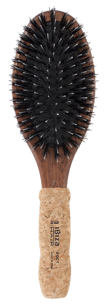 IBIZA HAIR Щетка массажная для волос, щетина дикобраза, фото 1