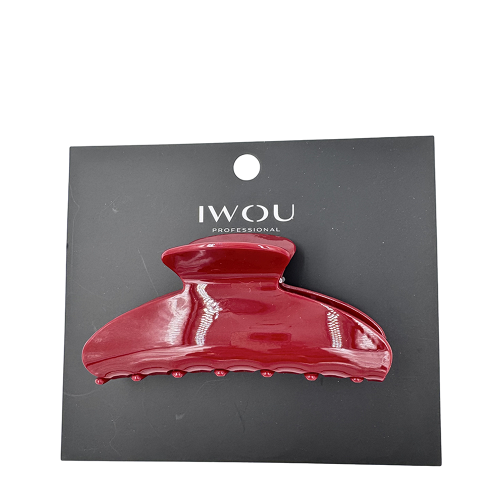 IWOU PROFESSIONAL Краб для волос Рубиновая осень 1шт, фото 1