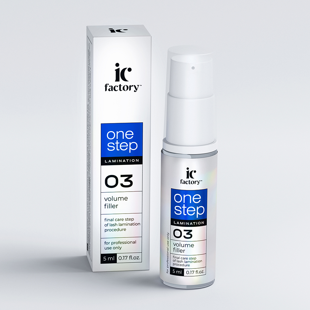 INNOVATOR COSMETICS Состав для ламинирования ресниц / ONE STEP VOLUME FILLER IC FACTORY 5 мл, фото 3