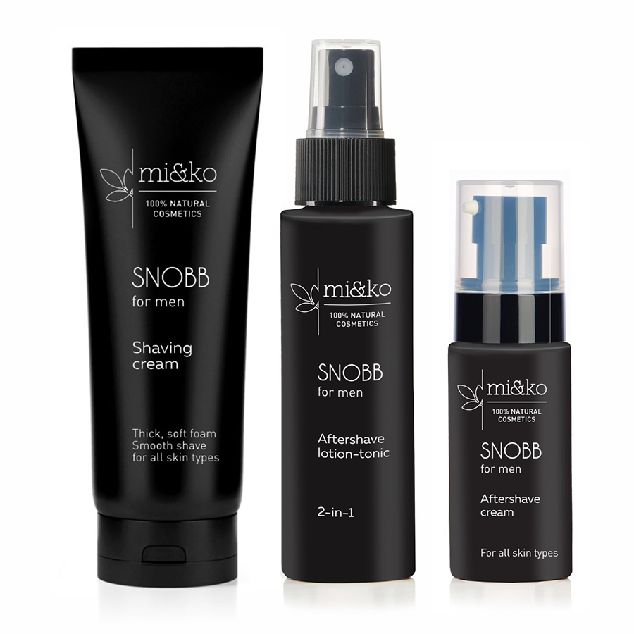 MI&KO Лосьон-тоник после бритья 2в1 / Snobb 50 мл, фото 2