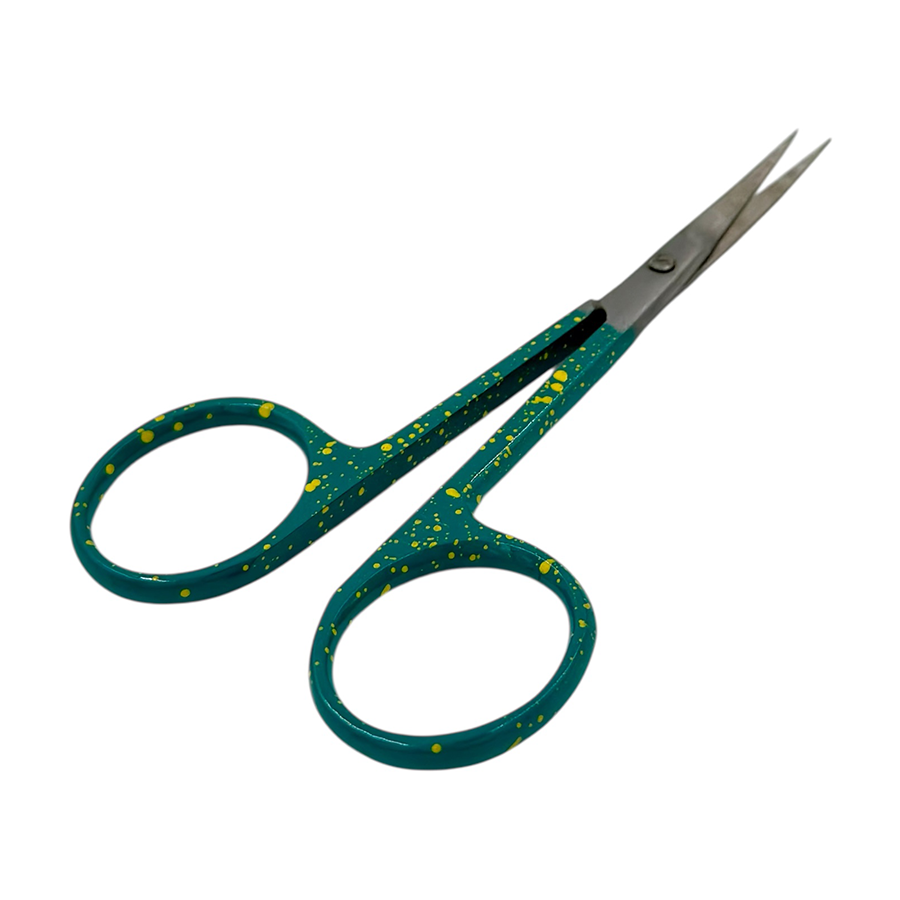 NOELL ART Professional Ножницы для кутикулы зелено-желтые/ Noell ART, фото 4