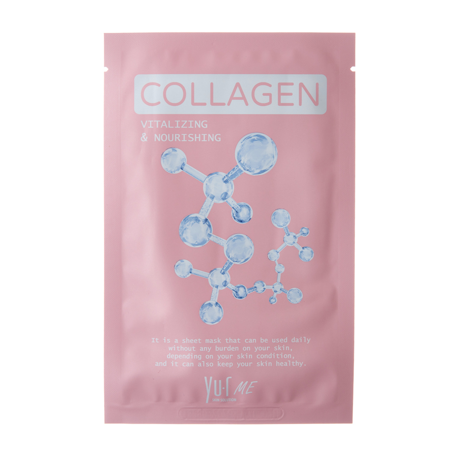 YU.R Маска для лица с коллагеном / YU.R ME Collagen Sheet Mask 25 гр, фото 1