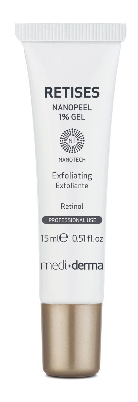 MEDI+DERMA Пилинг-гель / RETISES Nanopeel 1% gel 15 мл, фото 1