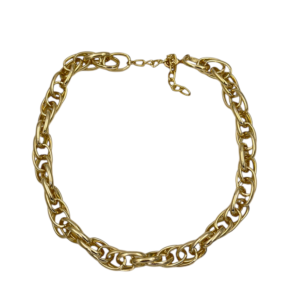 IWOU PROFESSIONAL Ожерелье Цепь средняя в золоте, фото 1