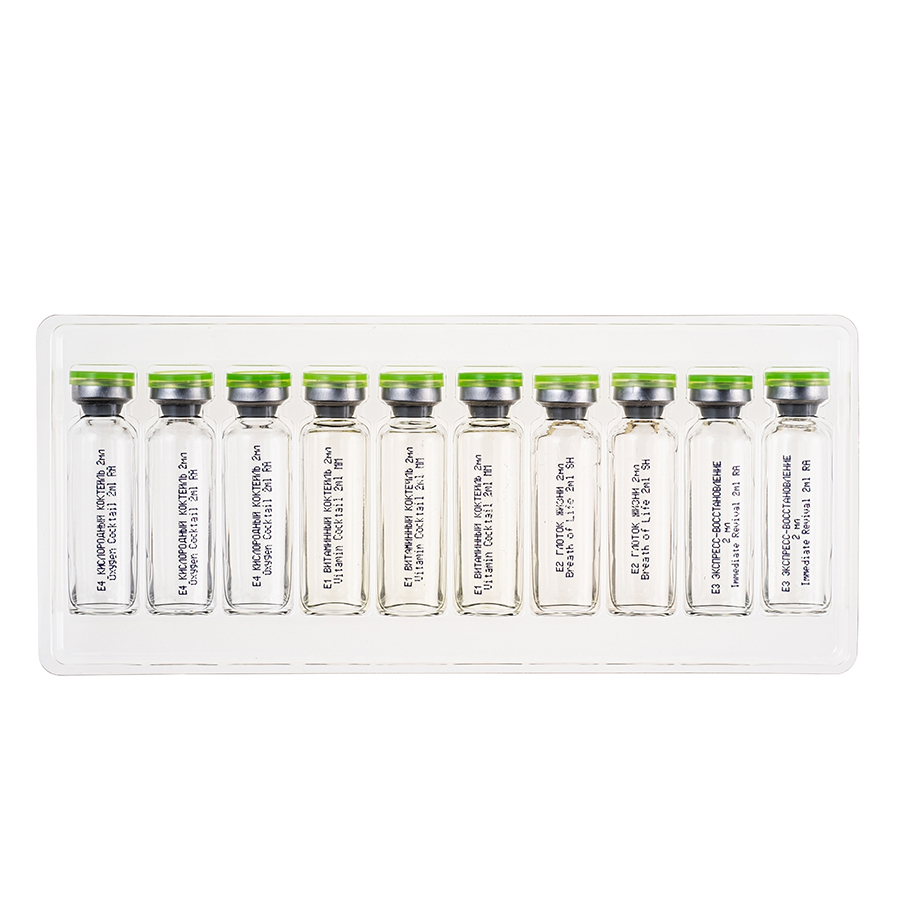 TEANA Сыворотка для лица Кислородный коктейль 10*2 мл, фото 3