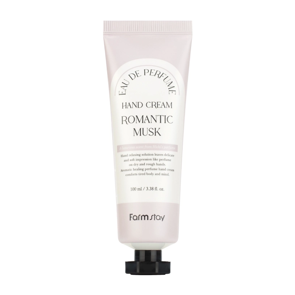 FARMSTAY Крем парфюмированный для рук с экстрактом мускуса / EAU DE PERFUME HAND CREAM ROMANTIC MUSK 100 мл, фото 1