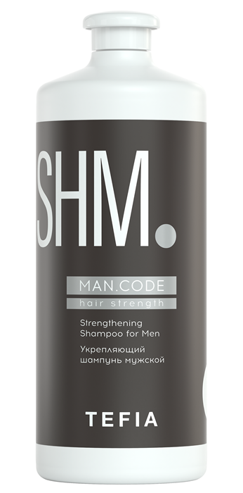 TEFIA Шампунь укрепляющий мужской / MAN.CODE 1000 мл, фото 1