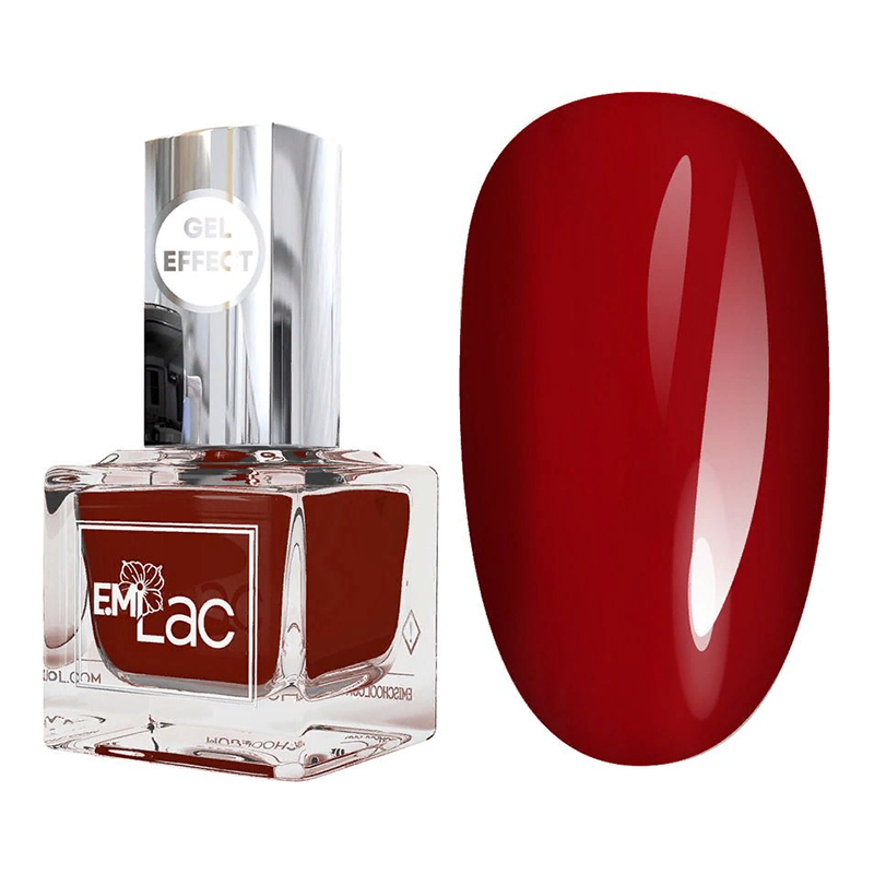 E.MI 121 лак ультрастойкий для ногтей, История любви / Gel Effect 9 мл, фото 3