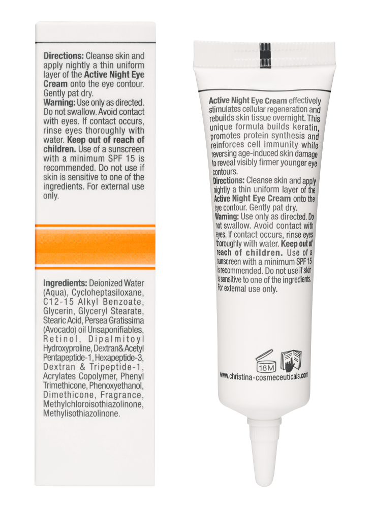 CHRISTINA Крем ночной для глаз Суперактив / Active Night Eye Cream Forever Young 30 мл, фото 3