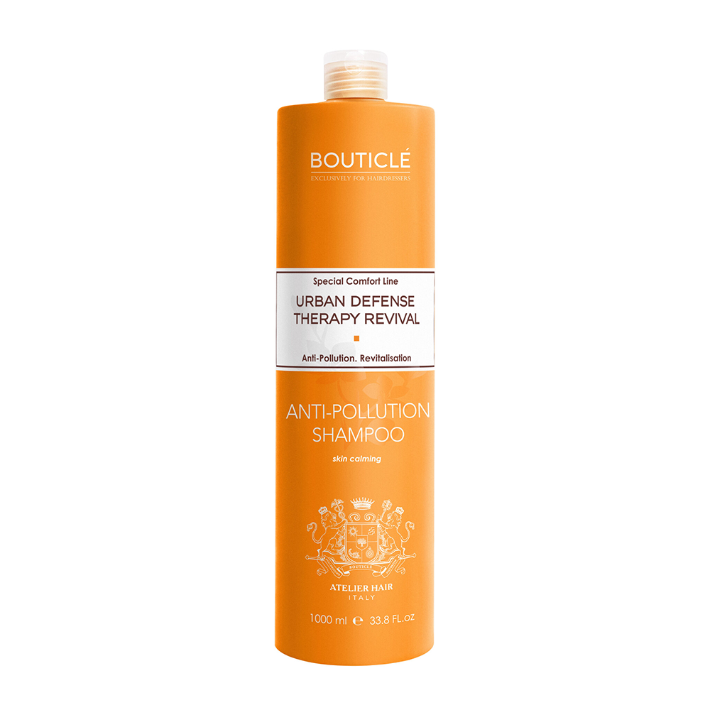 BOUTICLE Шампунь для чувствительной кожи головы / Urban Defense Anti-Pollution Skin Calming Shampoo 1000 мл, фото 1