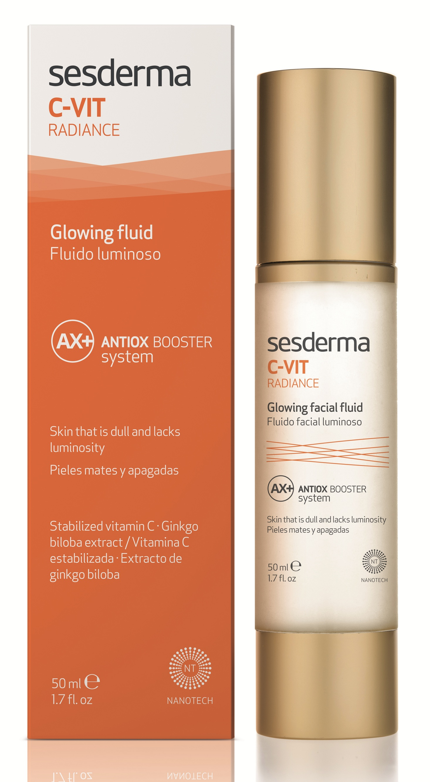 SESDERMA Флюид для сияния кожи / C-VIT Radience glowing fluid 50 мл, фото 2