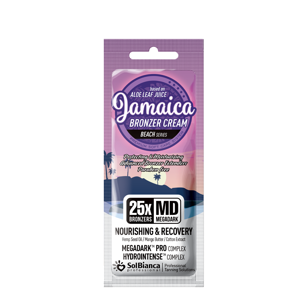SOLBIANCA Крем-автозагар с маслами манго, семян конопли и экстрактом хлопка / Jamaica 25х bronzer 15 мл, фото 1