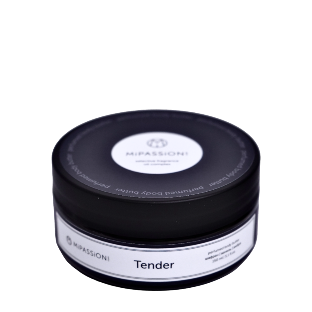 MIPASSIONcorp Крем-баттер для тела, шафран, ваниль, амбра / Tender MiPASSiON 150 мл, фото 1