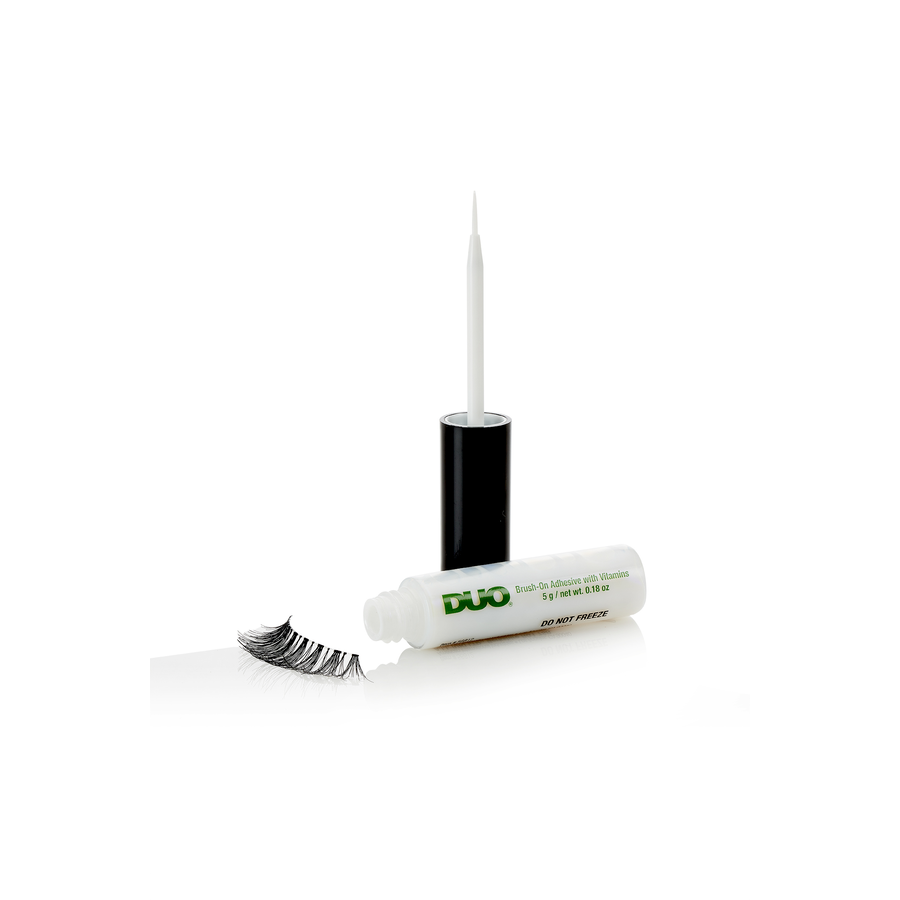 DUO Клей для накладных ресниц с витаминами прозрачный с кистью / Duo Brush On Clear Adhesive 5г, фото 4