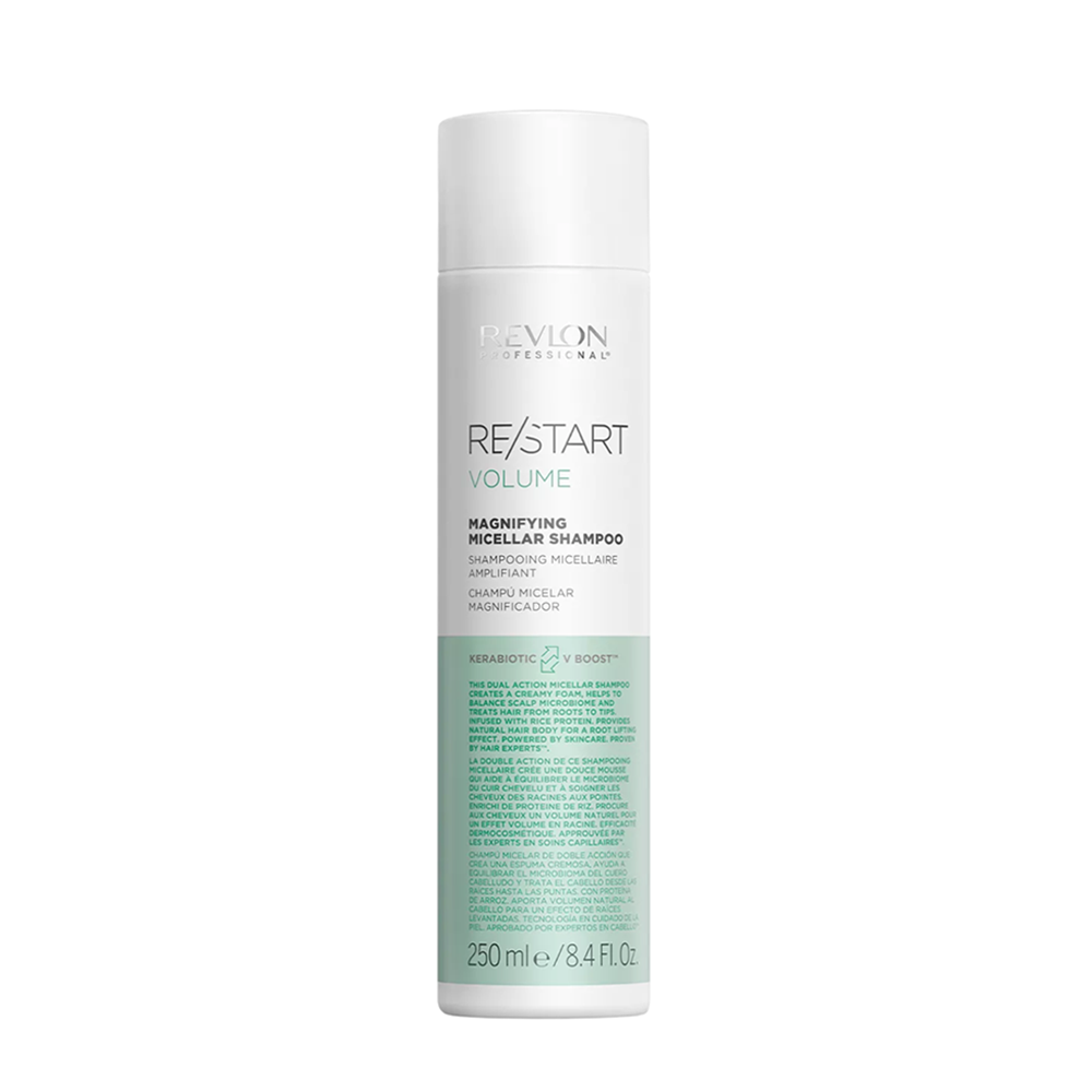 REVLON PROFESSIONAL Шампунь мицеллярный для тонких волос / Volume Magnifying Micellar Shampoo Restart 250 мл, фото 1